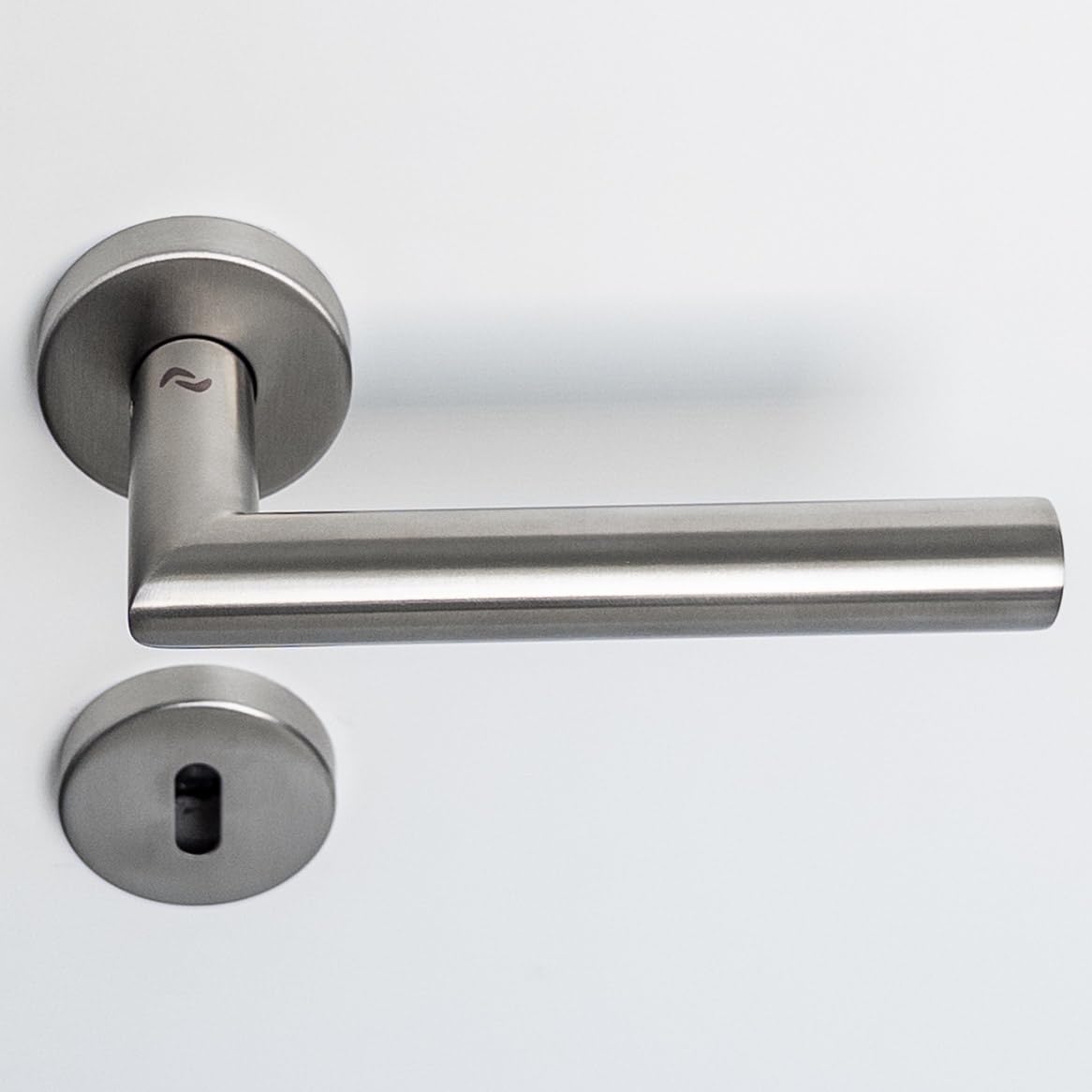 Drückergarnitur LIVIA R2 BB Buntbart – Elegante Edelstahl Türklinke für Innentüren