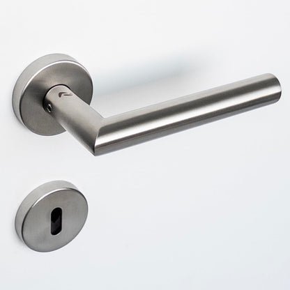 Drückergarnitur LIVIA R2 BB Buntbart – Elegante Edelstahl Türklinke für Innentüren