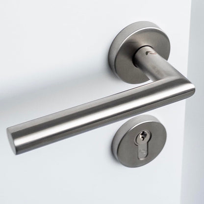 Drückergarnitur LIVIA R2 PZ Profilzylinder – Elegante Edelstahl Türklinke für Innentüren