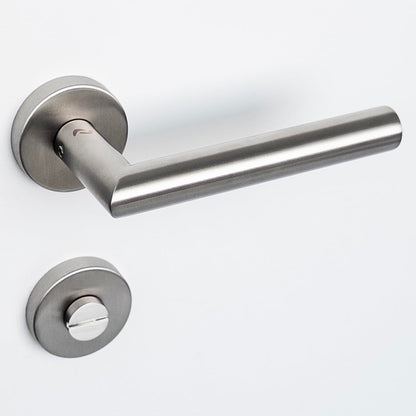 Drückergarnitur LIVIA R2 WC Bad – Elegante Edelstahl Türklinke für Innentüren